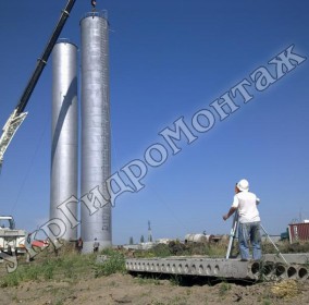 Водонапорные башни ВБР-160 Изготовление, монтаж и установка Башен,вся Украина