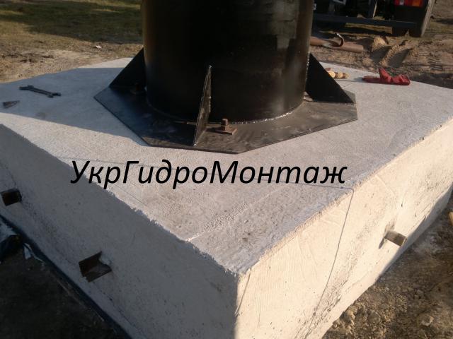 Фундамент под водонапорную башню ВБР вся Украина