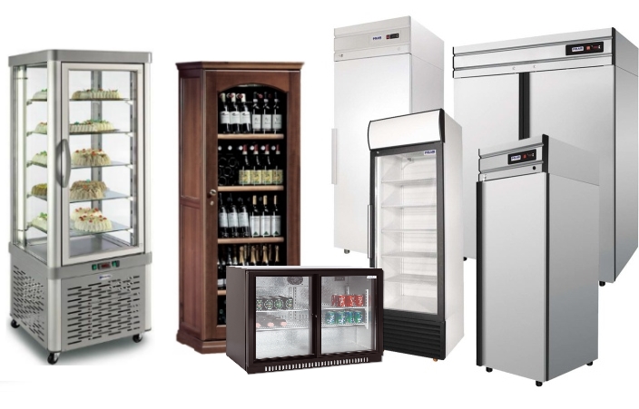 Шкафы холодильные, морозильные, кондитерские, барные, винные
