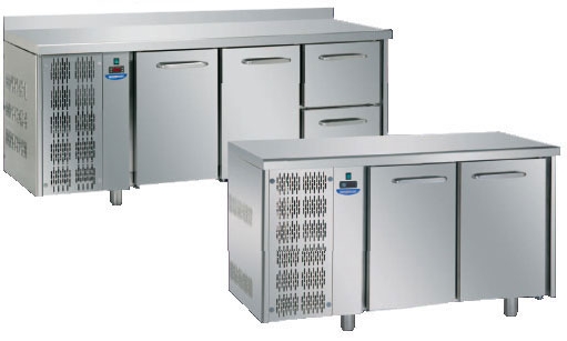 Холодильные столы - нержавеющая сталь, любой конфигурации