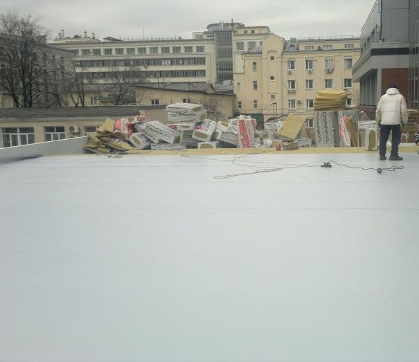 Устройство мембранной крыши в Запорожье