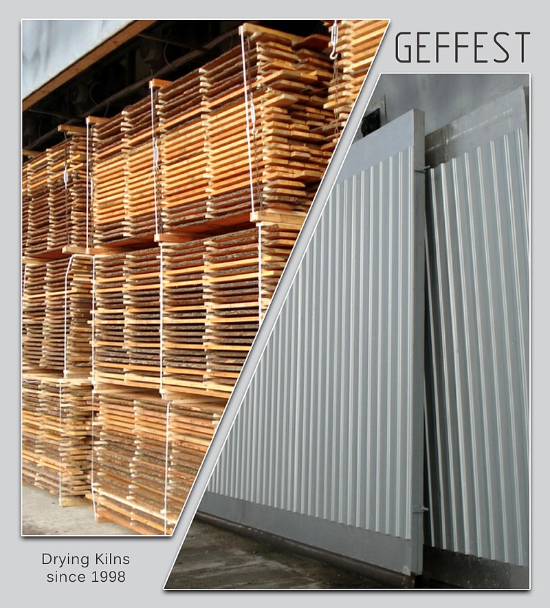 GEFEST – Сучасні промислові сушильні камери та комплекси для сушіння деревини високої якості.
